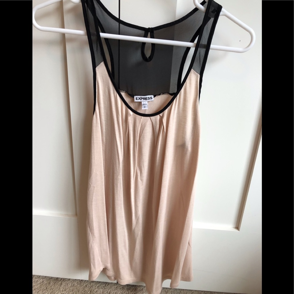 Tank with sheer back